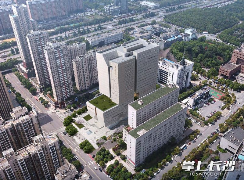长沙城建信息中心效果图。