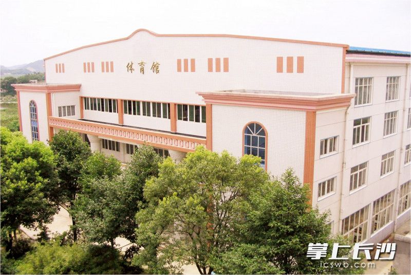 长沙航天学校体育馆。