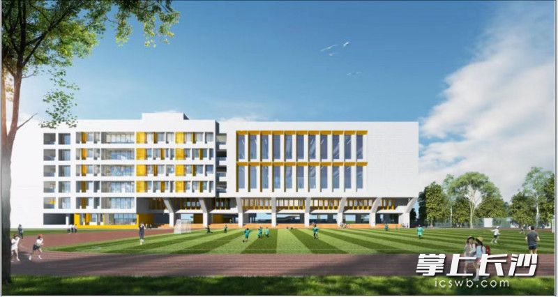 长沙市实验小学马栏山文创学校占地面积约21.5亩，建筑面积1.7万平方米，班级规模为18个班的小学，项目总投资约1.3亿元。
