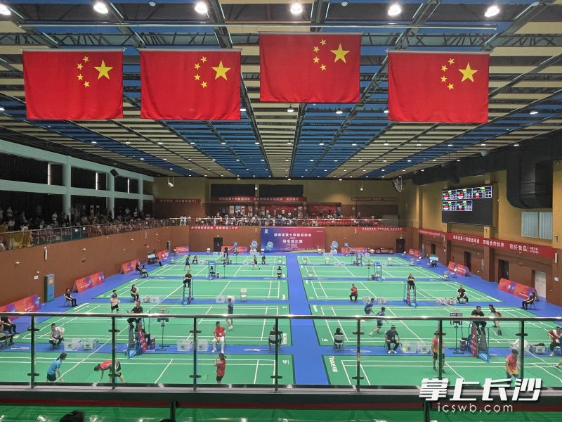 比赛现场。  均为长沙晚报通讯员刘厚良供图