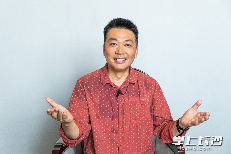 朱少宇接受长沙晚报专访。长沙晚报全媒体记者 董阳 摄