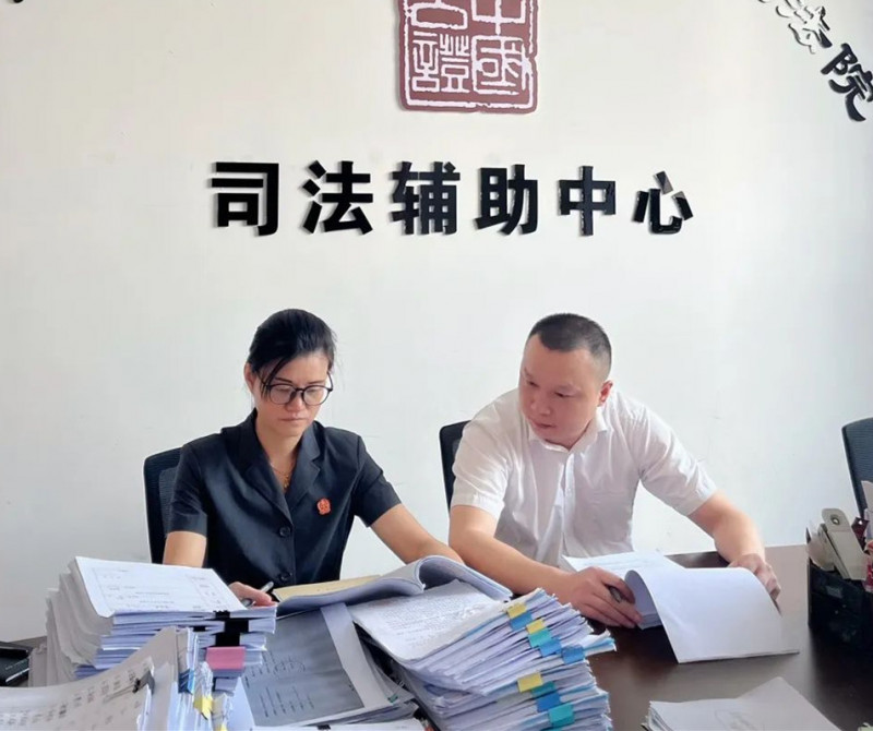 近日，长沙县人民法院通过赋强公证程序化解了一起金融借款合同纠纷。法院供图