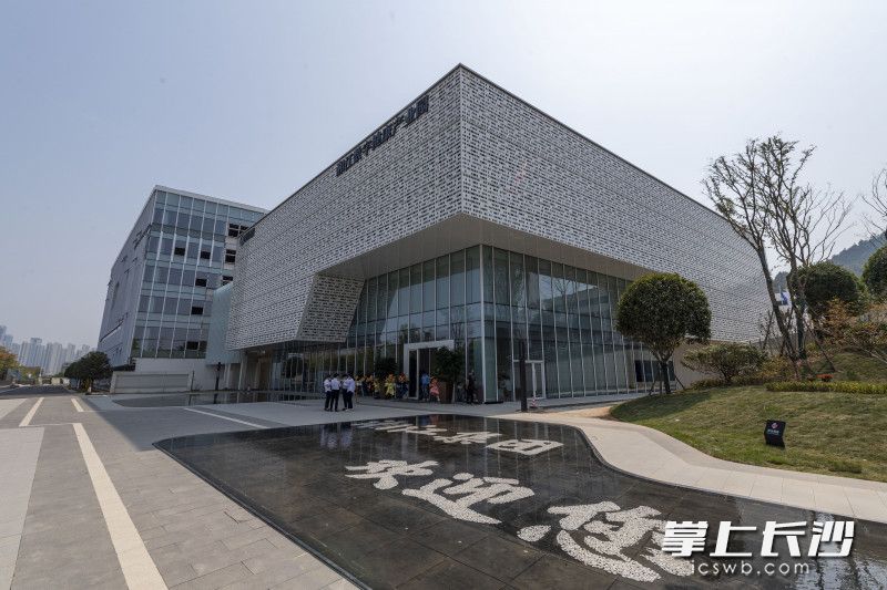 湘江数字健康产业园。长沙晚报全媒体记者  郭雨滴 摄