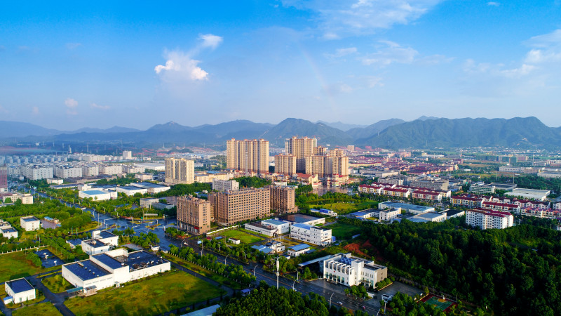 飞速发展的浏阳经开区。周媖供图