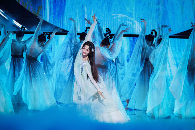 《山水仙踪》彩排剧照。