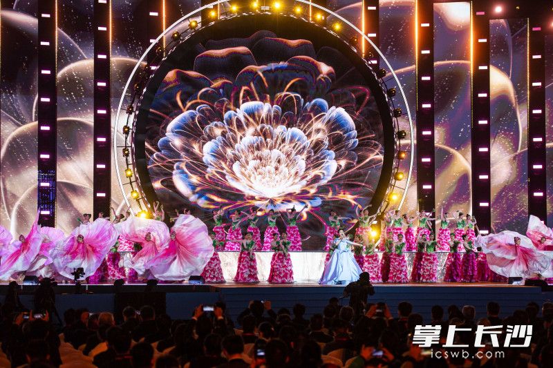 节目《芙蓉国里尽朝晖》，演唱雷佳。