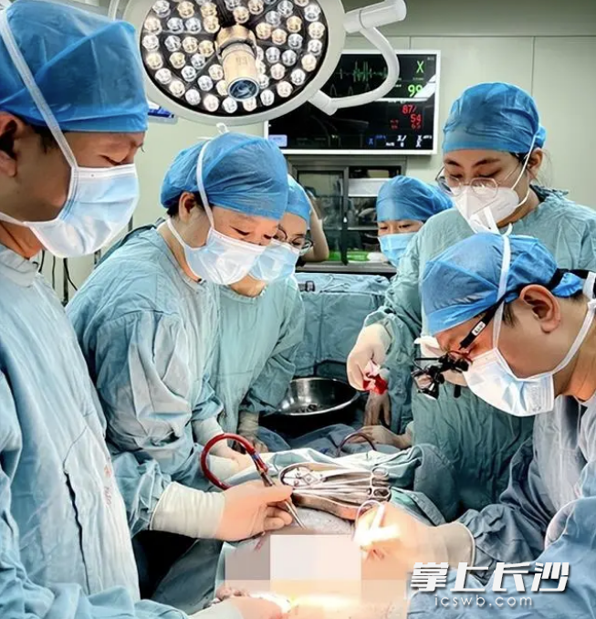 中南大学湘雅二医院多学科抢救团队合作，成功抢救急危重症孕妈妈。