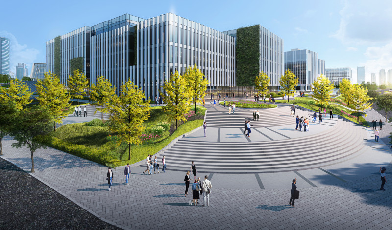 科技创智园项目设计效果图。