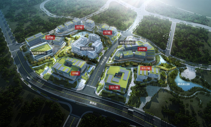 科技创智园项目定位为面向省内外高校的科技成果转化平台，将成为全力服务高校、政府、企业的坚实载体。