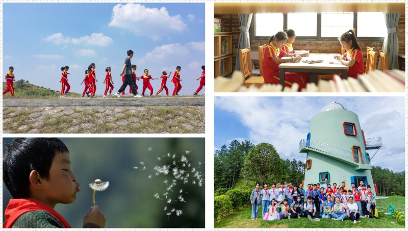 ▲过去一年，“为你读书”公益行动走过超20个省市。