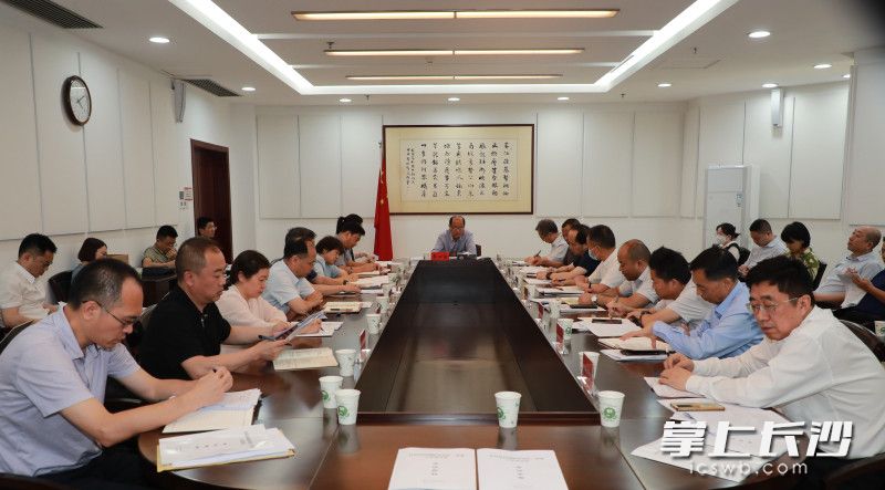 6月6日，湖南省打好科技创新攻坚仗二季度工作讲评会举行。长沙晚报通讯员 雷蕾 供图