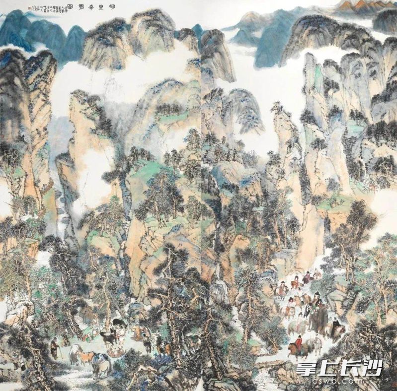 部分展出作品