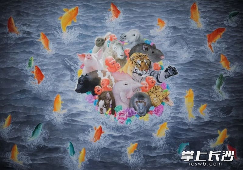 部分展出作品。均为资料图片