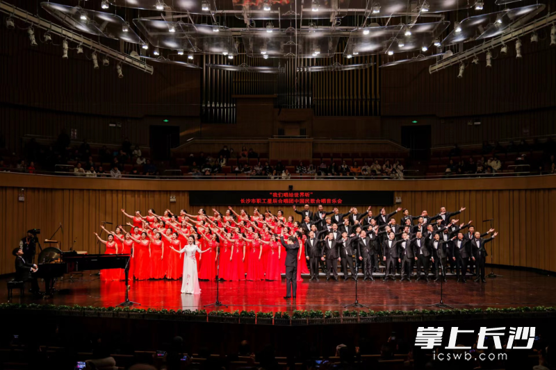 音乐会现场。图片均为长沙晚报全媒体记者 张洋子 摄
