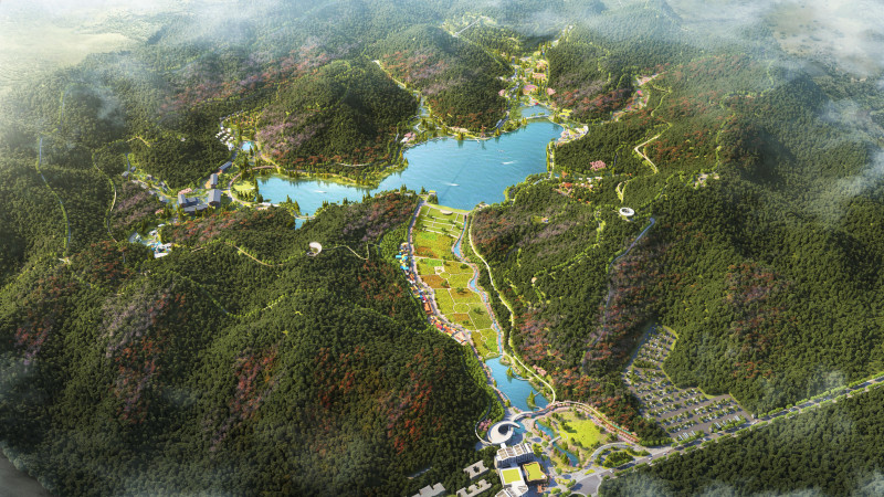 象鼻窝森林公园效果图