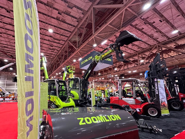 中联重科亮相美国ARA展。