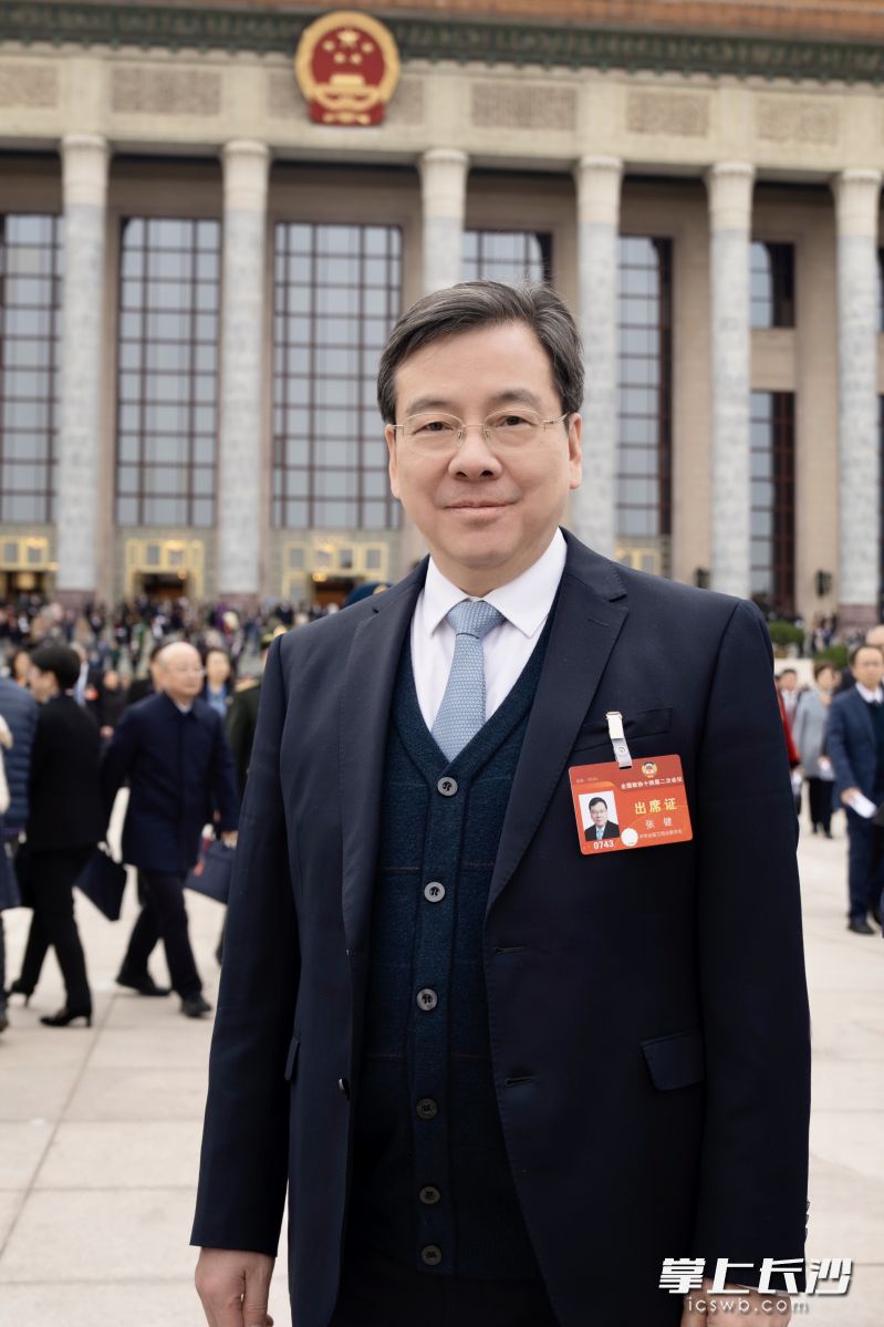 全国政协委员张健。