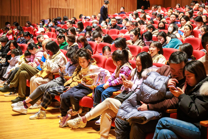 《音乐之声》演出场场爆满，座无虚席。均为长沙晚报通讯员 王冰心 供图