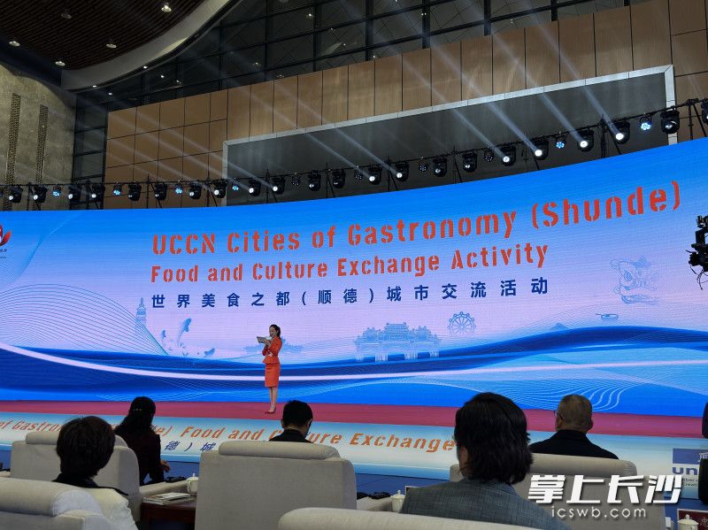 长沙受邀参加2024年世界美食之都（顺德）城市交流活动。均为长沙晚报通讯员 彭杰 供图