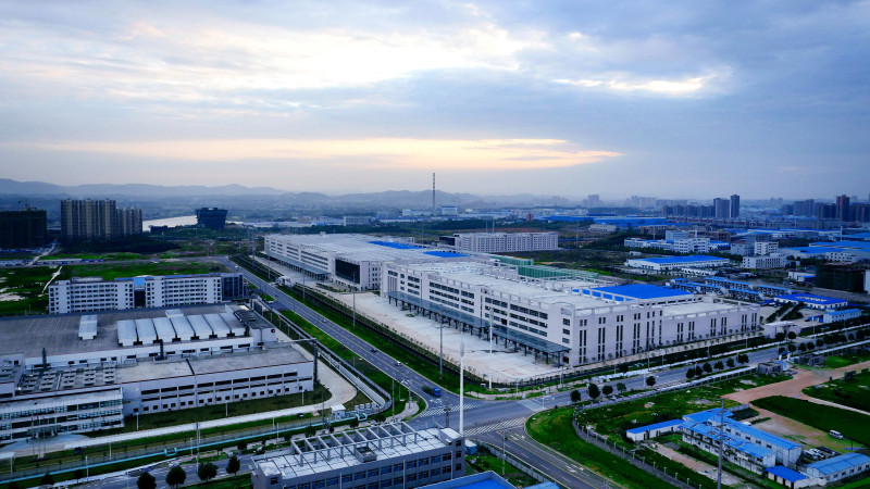 宁乡经开区园区一角。长沙晚报通讯员 王娜 供图