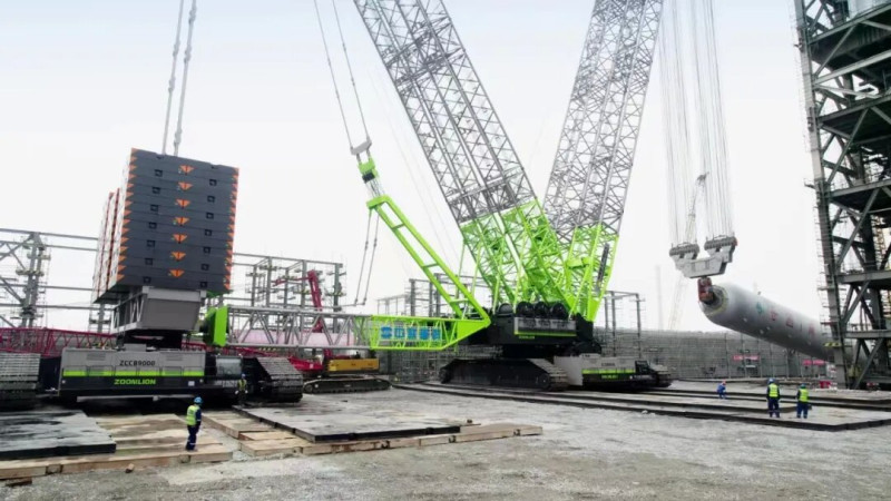 中联重科绿色产品评价标准制定数量位居行业第一。均由受访者供图