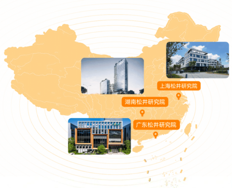 松井股份已在全国建立三个研究院，负责公司产品的科技创新。受访者供图
