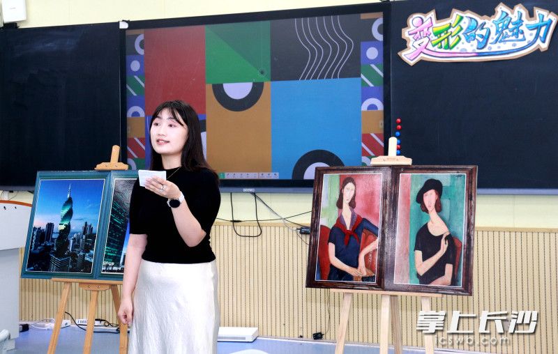 以赛促教，开福区举办中小学“新蕾杯” 智慧课堂教学竞赛。均为长沙晚报通讯员 陈炯 陈诗频 摄影报道