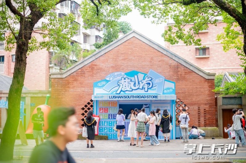 快闪展与毕业礼物交换活动于6月20日至6月22日在麓山南路展出。均为记者 李金 摄影