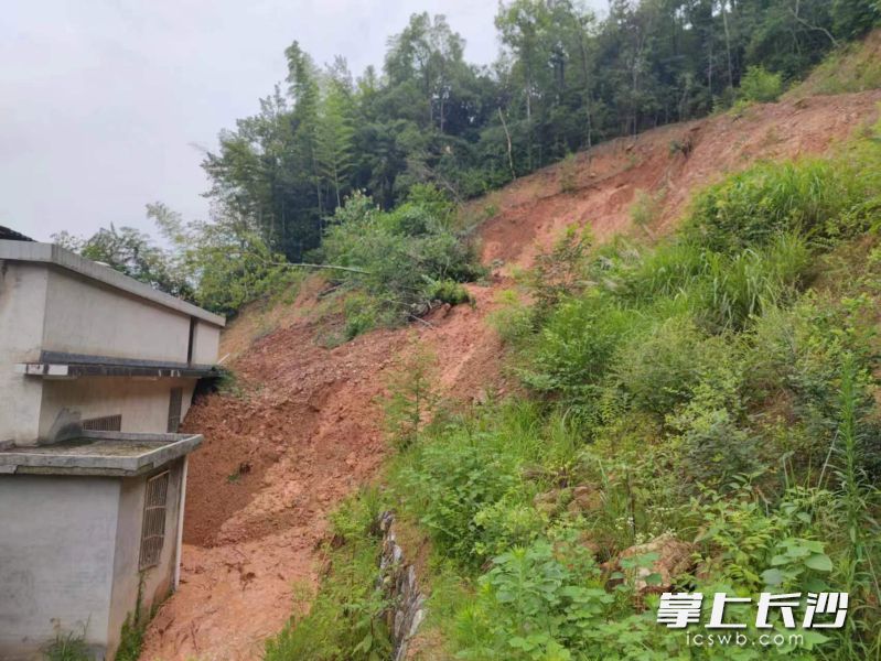 滑坡现场。  均为市资规局供图