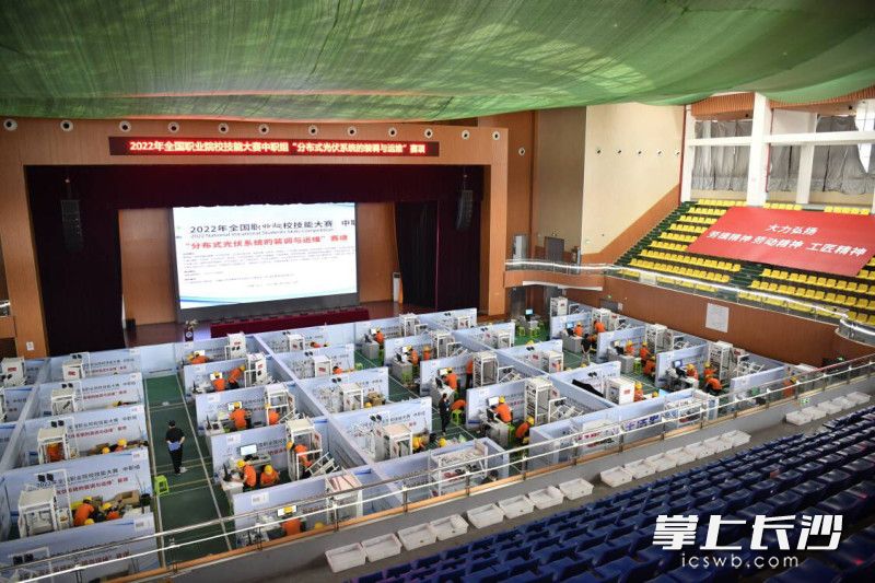 学校经常成为国赛、省赛、市赛的赛点。