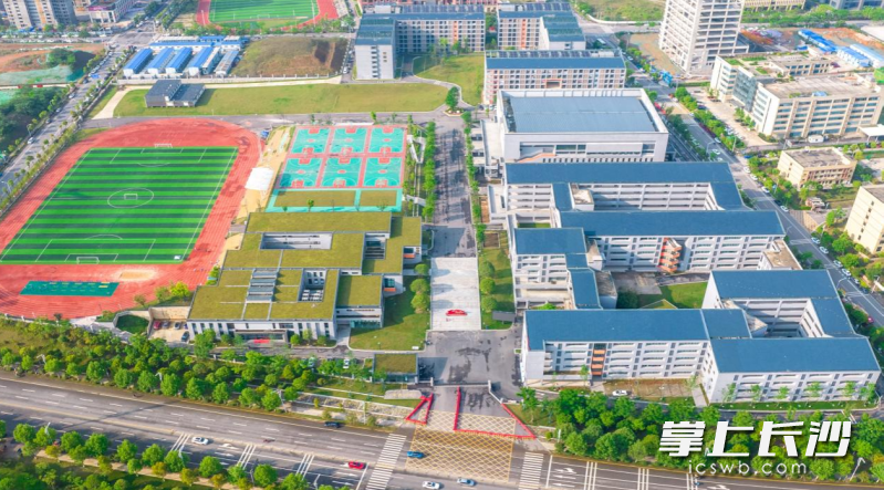 办学不到4年，恒定中学已跨入长沙民办高中第一方阵。资料图片