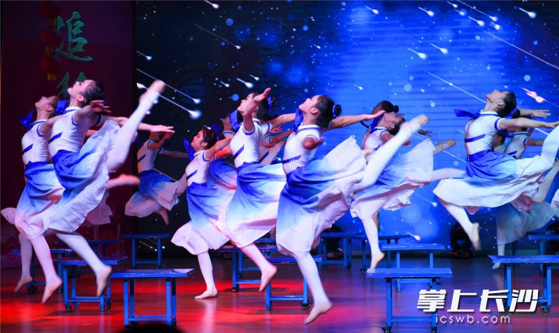 青春活力的校园生活。学校供图