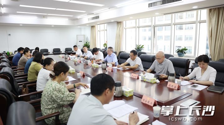 23日，市领导领办重点提案办理协商会召开。 长沙晚报全媒体记者 盛磊 摄