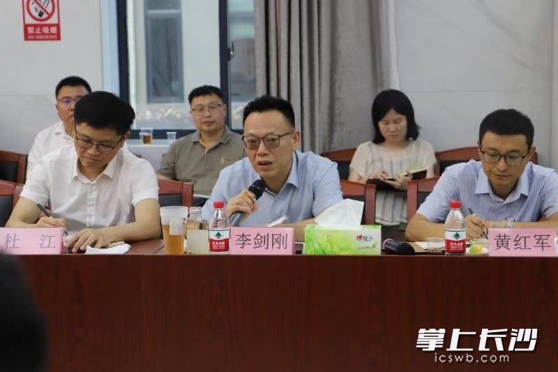 长沙雨花经开区党工委委员、管委会副主任李剑刚在会议上表达了对雨花经开区低空经济发展的期望。