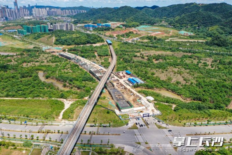 梧桐路三号桥完成两联箱梁安装，预计2025年建成达到通车条件。