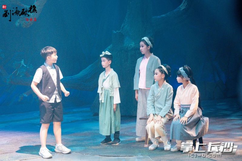 少年演非遗传承文化。均为主办方供图
