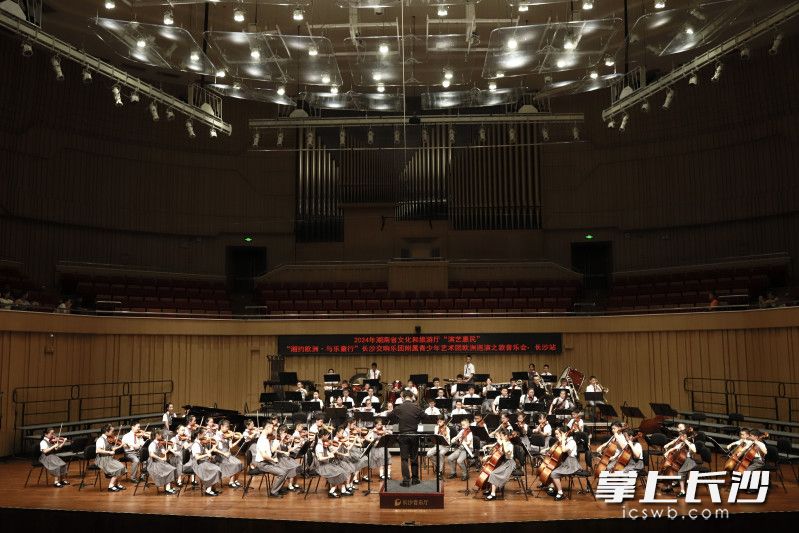 音乐会现场。均为长沙晚报通讯员 朱寒冰 摄