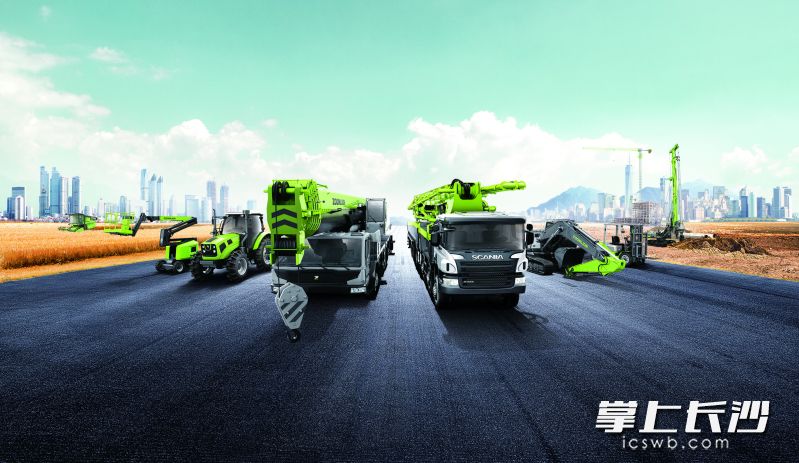 上半年中联重科在新兴板块上持续发力。 资料图片