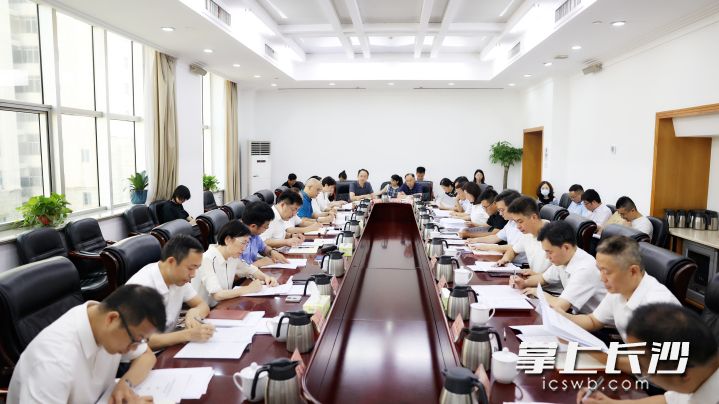 11日，市领导领办重点提案办理协商会召开。 长沙晚报全媒体记者 盛磊 摄