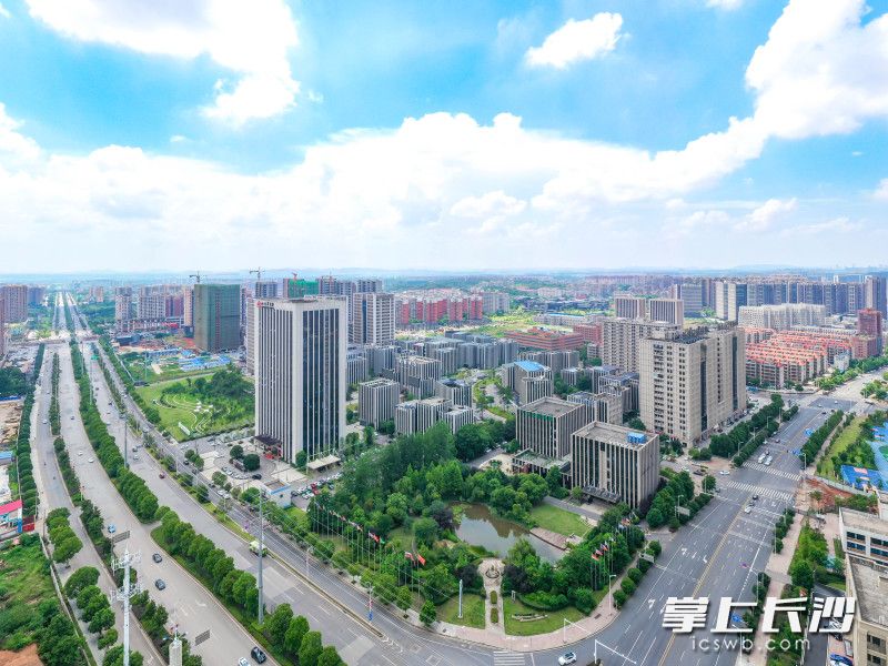 位于天心经开区的长沙总部基地。 长沙晚报通讯员 成柳静 供图