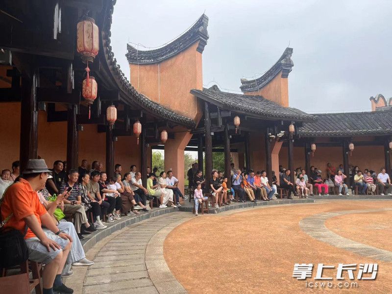 宁乡道林古镇景区节庆活动丰富多彩。均为景区供图