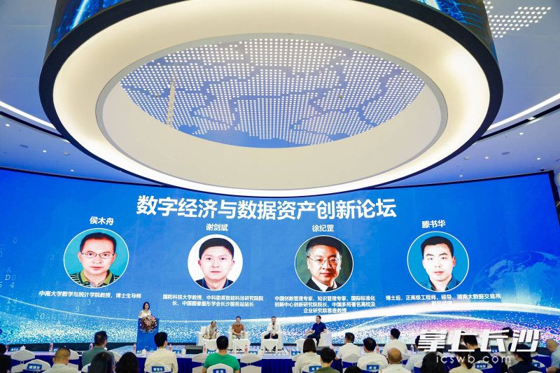 数字经济与数据资产创新论坛现场。