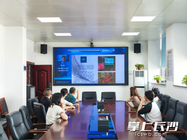 今年以来，天心区深入实施安全素能提升“教培先行”工程，逐步实现安全宣教培训全覆盖。长沙晚报通讯员 宋进源供图
