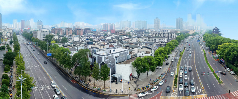 作为第三届长沙市旅游发展大会的观摩点之一，西文庙坪首开区——唐家湾片区即将焕新。 均为 天心城发集团供图