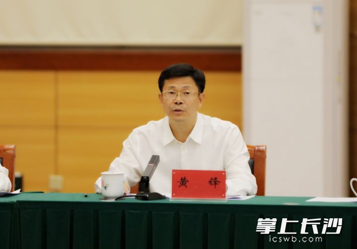 黄锋。图片均为长沙晚报全媒体记者 盛磊 摄