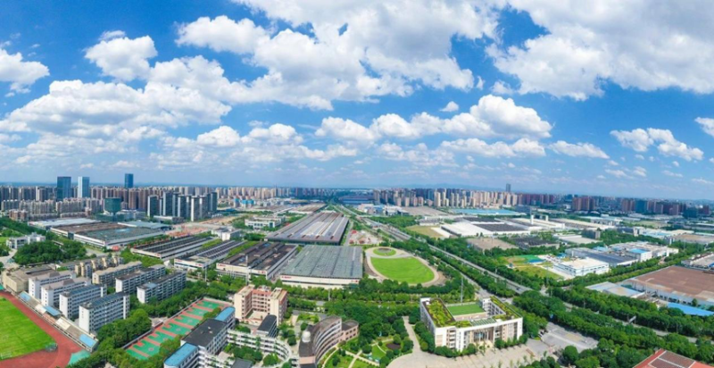长沙经开区航拍图。长沙晚报通讯员 舒展摄