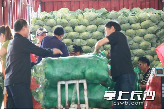 海吉星市场各种蔬菜琳琅满目。