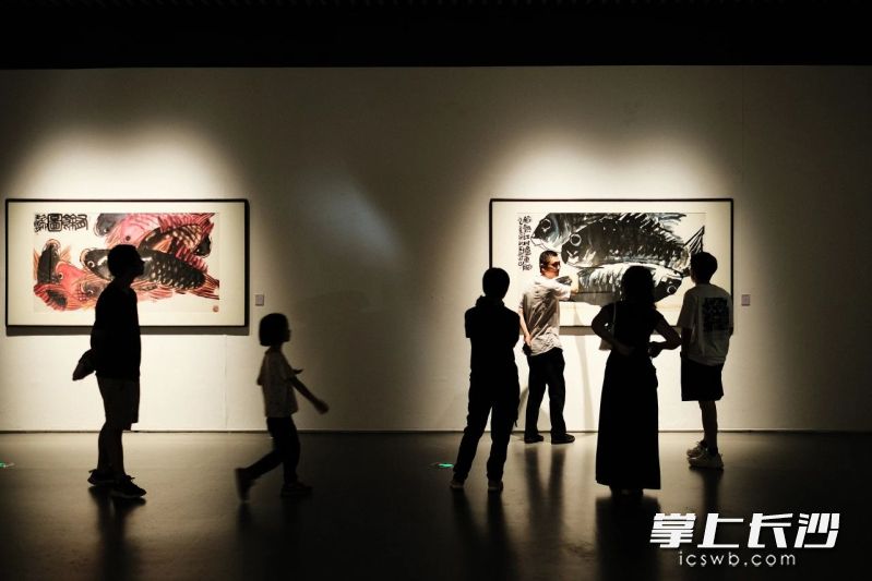 观展现场。 观展现场。