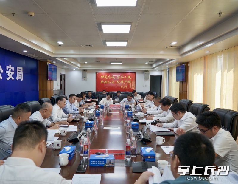 11日，张敏在长沙县调研政法工作。 长沙晚报通讯员 袁帅 摄