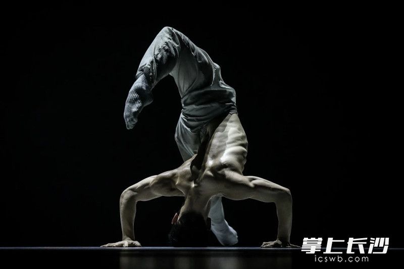 陈添主演、中央戏剧学院实验剧团演出的作品《生息》。均为湖南省舞蹈家协会 供图